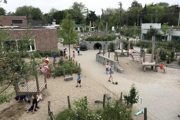 Green playground and outdoor learning - Belgium